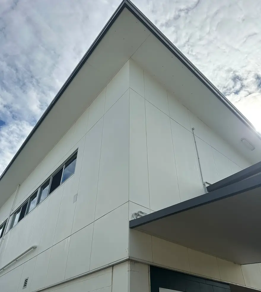 House and render soft wash after
